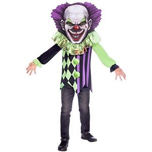 amscan Clownskostuum voor kinderen van 10-12 jaar, uniseks, 10235262, meerkleurig