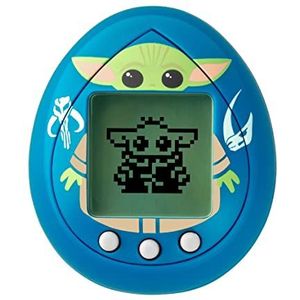 Bandai Grogu Tamagotchi Nano Blue Version | Til Baby Yoda op met dit 4 cm grote Tamagotchi Star Wars speelgoed, verzorg het kind van de Mandaloriaanse tv-show als een huisdier