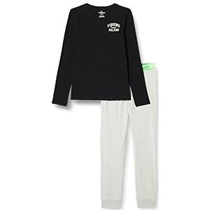 Vingino Ensemble pyjama Ward pour garçon, Noir profond, 8 ans