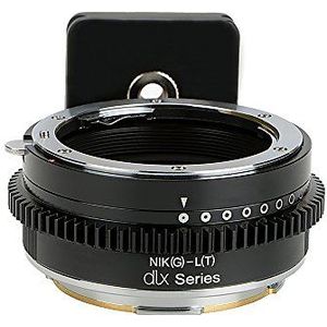 Fotodiox DLX Lensadapter compatibel met Nikon F-Mount G-Type naar Leica L-Mount camera's
