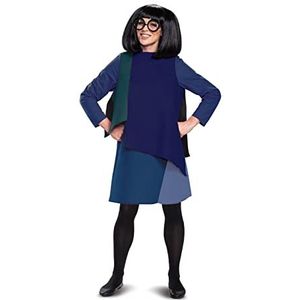 Disguise Edna Deluxe kostuum voor dames en volwassenen, blauw, M, blauw, M, Blauw
