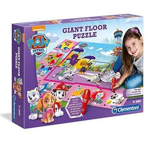 Clementoni Paw Patrol - Kinderpuzzel - Grote Vloerpuzzel - Met Interactieve Pen - Vanaf 3 jaar