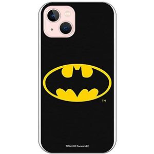 Personalaizer Beschermhoes voor iPhone 13, motief: Batman-logo