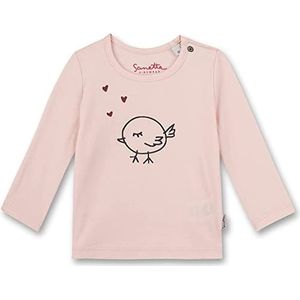 Sanetta Baby Meisjes T-shirt, Roze (Soft Rose), 62, roze (Soft Rose)