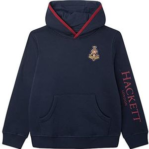 Hackett London Heritage Hoody jongens sweatshirt met capuchon, marineblauw blazer