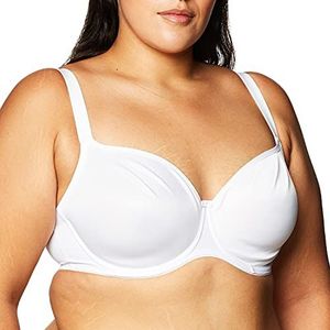 FANTASIE Balcony Bra 4520 Smoothing Seamless Balcony Bra voor dames, glad, naadloos, Wit.