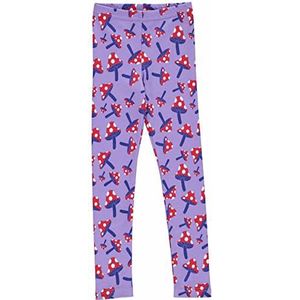Fred's World by Green Cotton Legging Mushroom pour fille, Paisley/Energy Blue/Lollipop, 110 mince