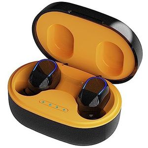 Draadloze in-ear bluetooth-hoofdtelefoon met microfoon, hifi-stereo, knopbediening, led-display, IP7 waterdicht, Bluetooth-hoofdtelefoon voor werk en studie [2023]