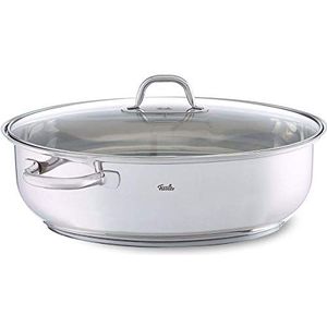 Fissler Special braadpan edelstaal met glasdeksel - 38 cm