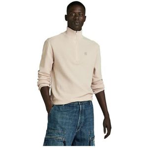 G-STAR RAW Pull Moss Knitted pour homme, Beige (Whitebait D24464-d631-1603), XXL