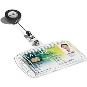 Durable 8012-19 ID-kaarthouder met roller, 10 stuks