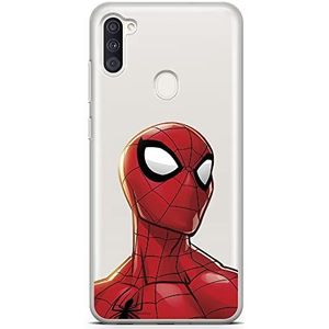ERT GROUP Origineel en officieel gelicentieerd Marvel Spider-Man 003 beschermhoes voor Samsung A03S - transparant
