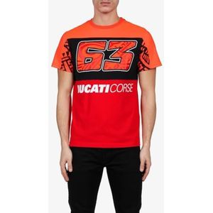 VR46 Bagnaia heren T-shirt Ducati 63