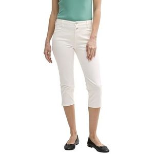 TOM TAILOR 1046008 Kate Slim Capri damesjeans, 10315 - Whisper White