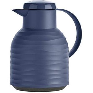 EMSA Samba Wave N4011000 Thermoskan, 1 liter, Marineblauw