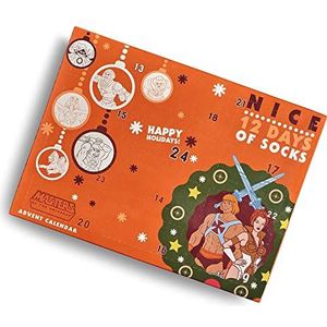 Numskull He-Man Adventskalender 12 dagen Nice/Naughty officiële merchandise Mattel, Meerkleurig