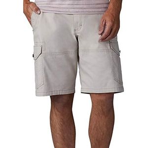 Lee Extreme Motion Swope Cargo Herenshorts, Stone, 38, Steen