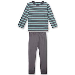 Sanetta Pyjama pour garçon gris | Pyjama confortable pour garçon long. | Ensemble de pyjama taille, gris, 104