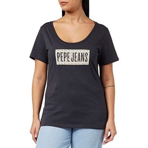 Pepe Jeans SUSAN Damesblouse Regular Fit, 999, zwart