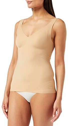 Sloggi Zero Feel Bra Shirt Ex damesondergoed (1 stuk), Cognac.