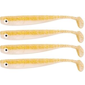 Blondi 4 stuks rubberen kunstaas 16 cm