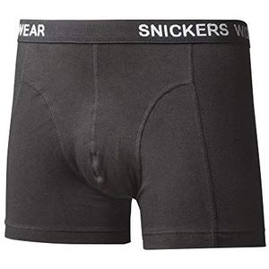 Stretch shorts in praktische dubbelverpakking, zwart.