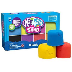 Learning Resources Playfoam zandset, 8 verschillende kleuren om te kneden, te mengen en te modelleren, kleuterschoolklasse, cadeaus voor jongens en meisjes, leeftijd 3 jaar