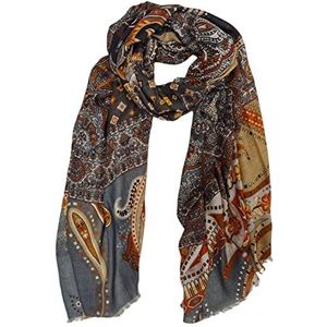 Marco Pascali Mouchoir Foulard Homme, Multicolore, 70 x 180