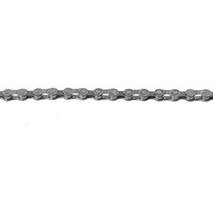 KMC Unisex - volwassenen Z Z8 Grey 8 takken ketting 1/2 inch x 3/32, 114 schakels, grijs