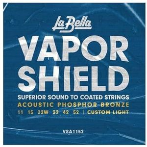 La Bella Light VSA1152 snaren voor akoestische gitaar, violet