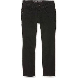 G.O.L. Buizen-elegante jeans, extra breed jongens, zwart (zwart), 8 jaar, Zwart