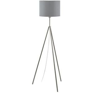 Eglo 55731 staande lamp, grijs/zilver
