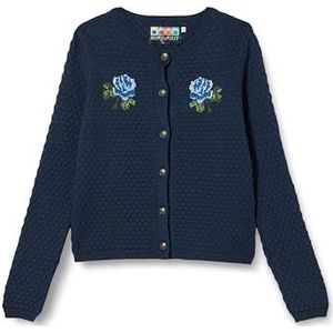 BERWIN & WOLFF TRACHT FOLKLORE LANDHAUS Cardigan pour femme, bleu marine, 42