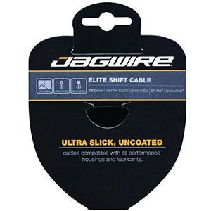 Jagwire JA7818 Elite roestvrijstalen kabel, 1,1 x 2300 mm