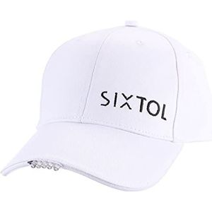 SIXTOL B-cap Unisex Baseball Cap, Wit, Eén maat