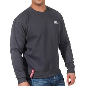 ALPHA INDUSTRIES Basic Sweater Small Logo trainingspak heren, Greyblack