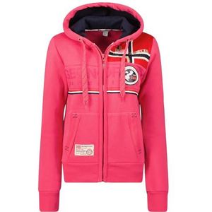 Geographical Norway Flipper_lady dames hoodie (1 stuk), Roze Flash