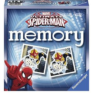 Ravensburger Memory Ultimate Spiderman - Educatief Spel voor 4+ jaar - Grote Memory met 72 kaarten