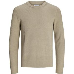 JACK & JONES Jjeperfect Knit Crew Neck Sn Pull en tricot pour homme, vaisselle, XL