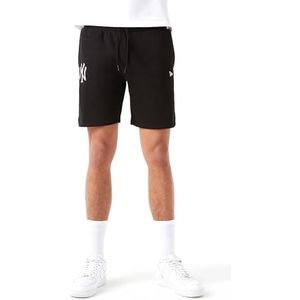 New Era MLB Seasonal Team Shorts Neyyan Blkwhi heren, zwart.