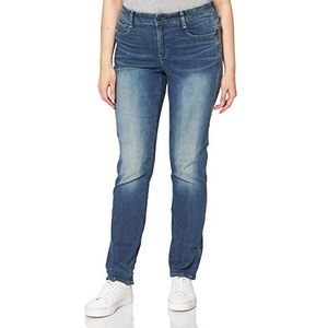 G-STAR RAW Noxer High Straight Jeans voor dames, Blauw (Antiek Faded Boom Blue C296-b817)