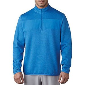 adidas Club Performance Sweatshirt voor heren, 1/4 rits, Blauw