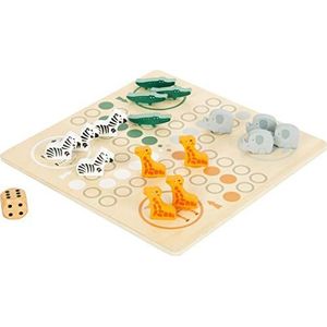 Small Foot Safari Ludo Spel - Speel met je favoriete savannedieren! Geschikt voor 2-4 spelers vanaf 4 jaar