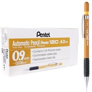 Pentel Hi-Graph Mine A319 0,9 mm Canon vast 4 mm oker 12 stuks