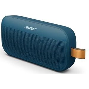 Bose SoundLink Flex (2e generatie) Bluetooth-luidspreker, ultra-draagbare buitenluidspreker met hifi-geluid, 12 uur batterijduur, waterdichte en stofdichte luidspreker, schemerblauw