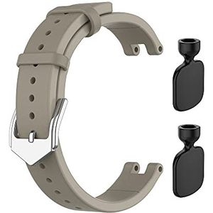 KUTEWEU Leren armband, compatibel met Garmin Lily, klassieke reservearmband voor Garmin Lily smartwatch voor dames en heren, Leer