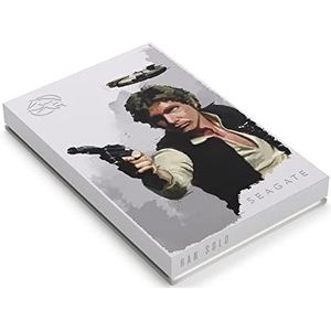 Seagate FireCuda 2TB draagbare externe harde schijf, compatibel met PS4, PS5, Xbox One/Series, PC, Star Wars Edition Han Solo, USB 3.2, (STKL2000413)