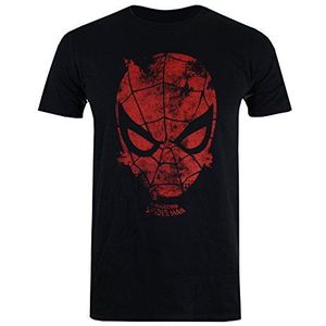 Marvel Spiderman Webhead T-shirt voor heren, zwart, XL, zwart.