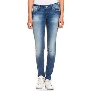 Mavi Lindy dames jeans Mid STR, Blauw (blauw)