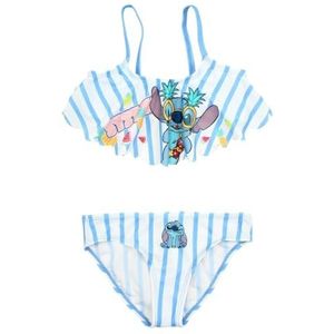 Disney - Badpak voor meisjes, bedrukt Lilo en Stitch, blauw, Blauw